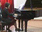 Greta Insardi mentre esegue "Arietta" del compositore Francesco Marino